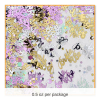 6 Pack Bulk Bride To Be Confetti (0.5 Oz/Pkg)