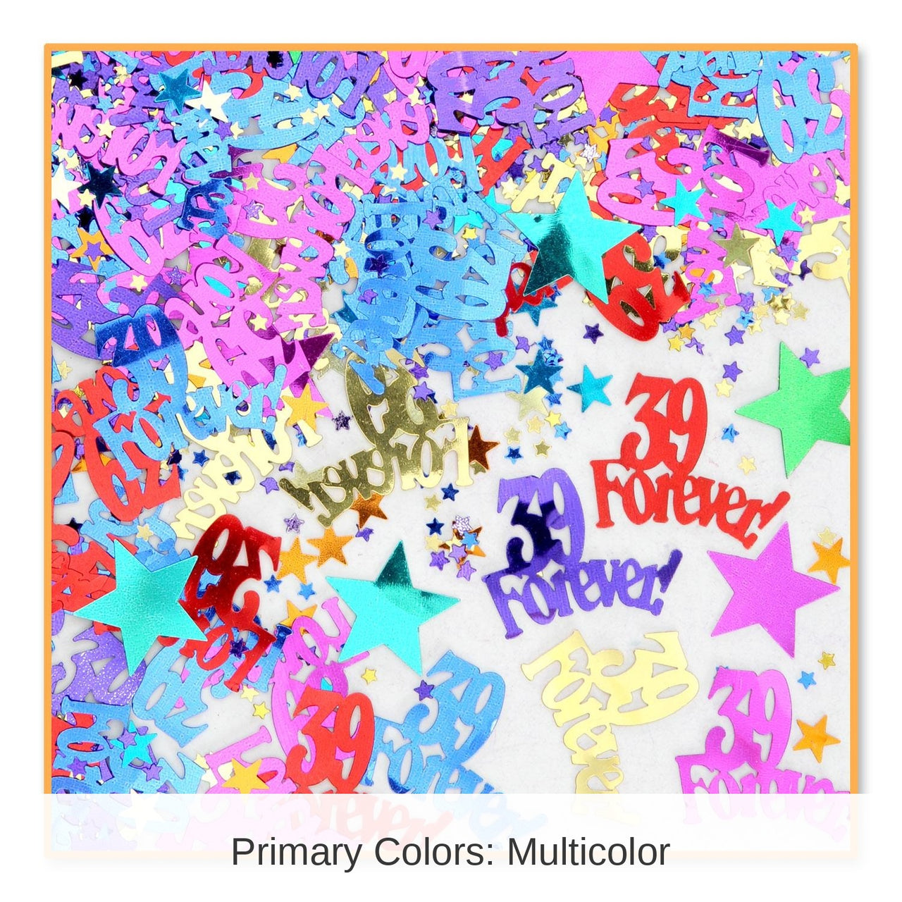 6 Pack Bulk 39 Forever Confetti (0.5 Oz/Pkg)