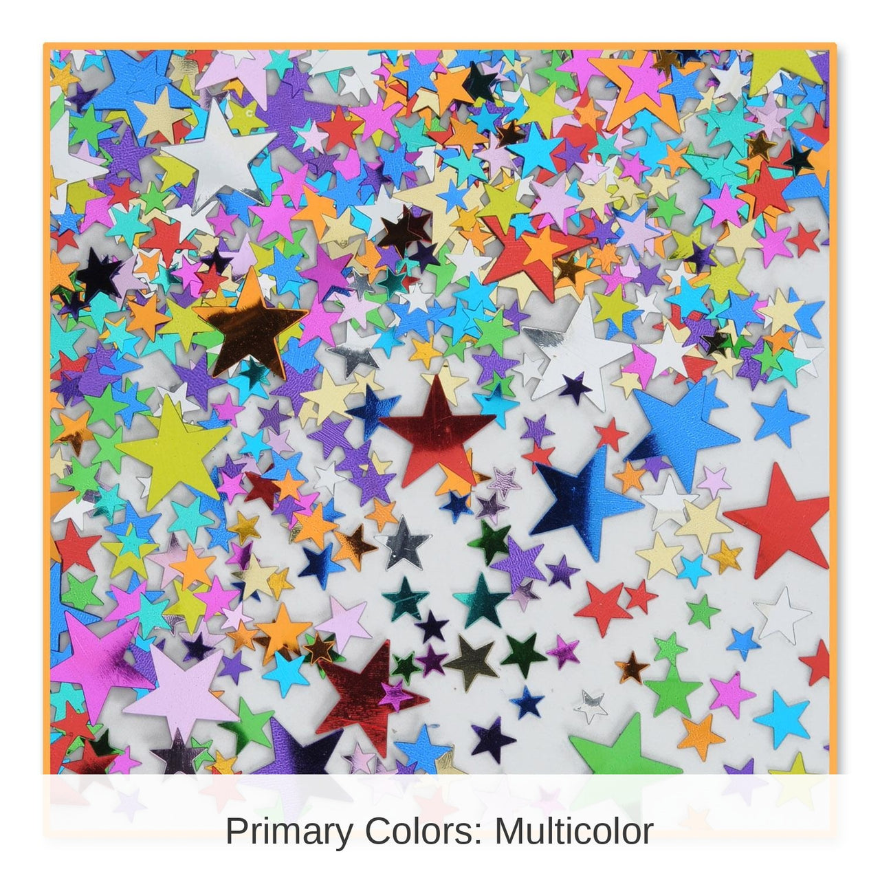 6 Pack Bulk Pretty Party Stars Confetti (0.5 Oz/Pkg)