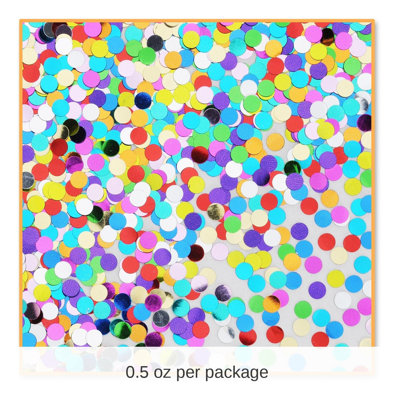 6 Pack Bulk Party Pretty Polkadots Confetti (0.5 Oz/Pkg)
