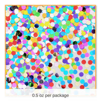 6 Pack Bulk Party Pretty Polkadots Confetti (0.5 Oz/Pkg)