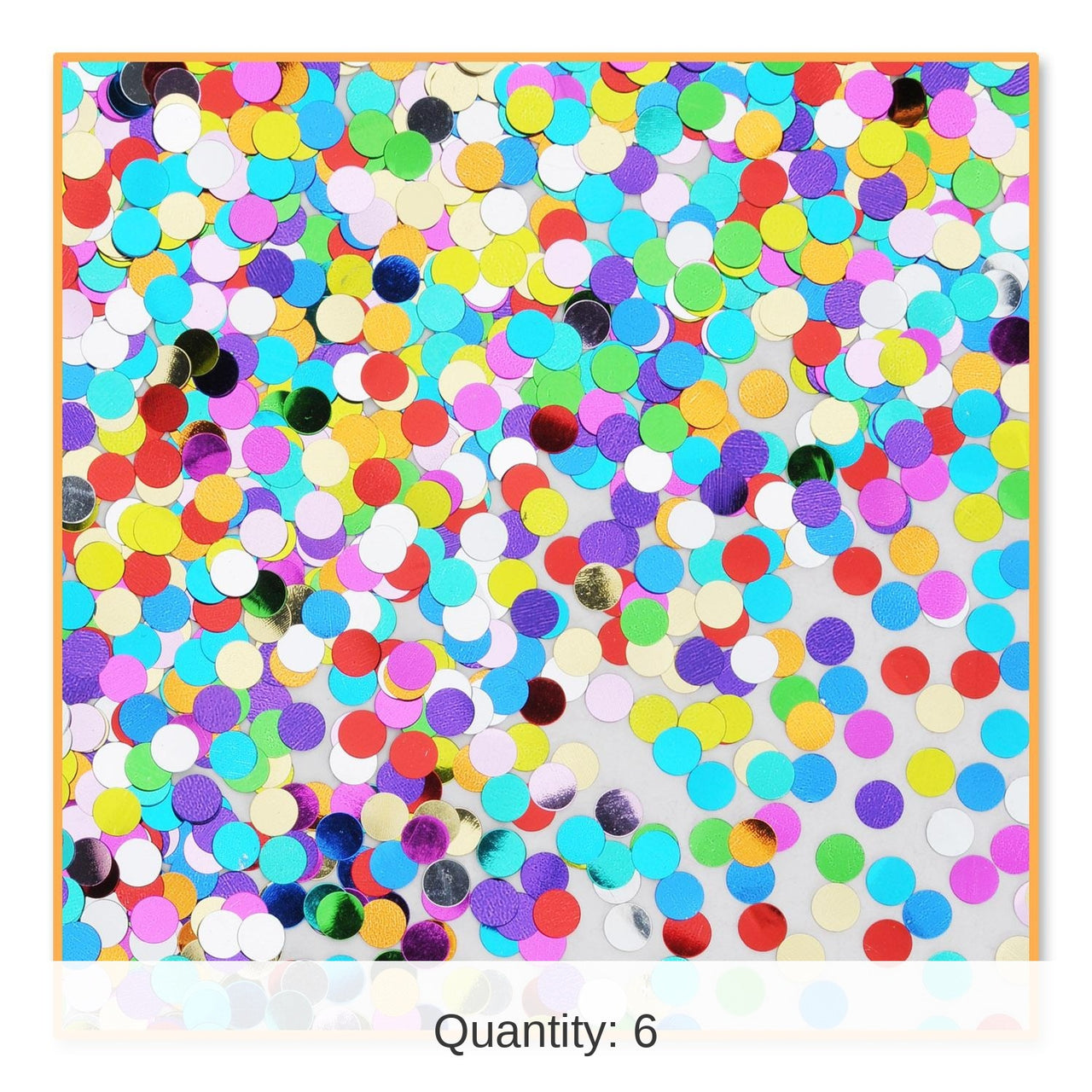 6 Pack Bulk Party Pretty Polkadots Confetti (0.5 Oz/Pkg)