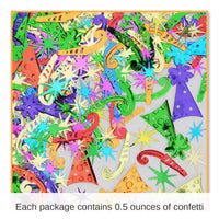 6 Pack Bulk Party Fun Confetti (0.5 Oz/Pkg)