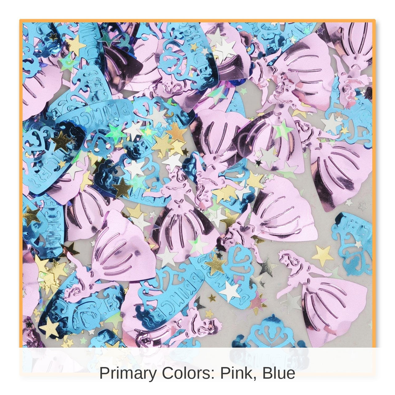 6 Pack Bulk Princess Party Confetti (0.5 Oz/Pkg)