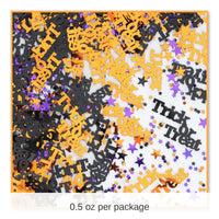 6 Pack Bulk Halloween Trick Or Treat Confetti (0.5 Oz/Pkg)