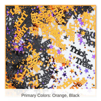 6 Pack Bulk Halloween Trick Or Treat Confetti (0.5 Oz/Pkg)