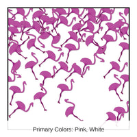 6 Pack Bulk Luau Party Flamingos Confetti (0.5 Oz/Pkg)