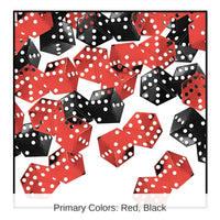 6 Pack Bulk Dice Party Confetti (0.5 Oz/Pkg)