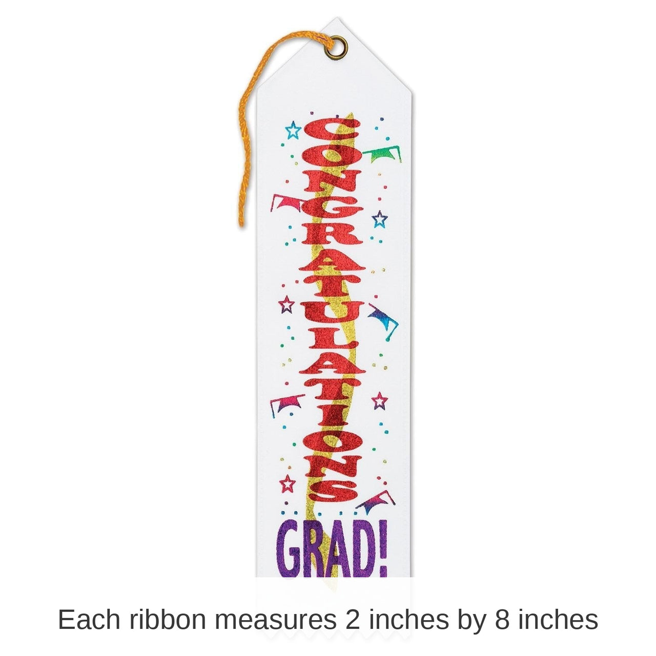 6 Pack Bulk Congratulations Grad! Graduation Party Award Ribbon