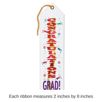 6 Pack Bulk Congratulations Grad! Graduation Party Award Ribbon