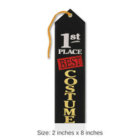 6 Pack Bulk Halloween Best Costume 1st Place Award Ribbon