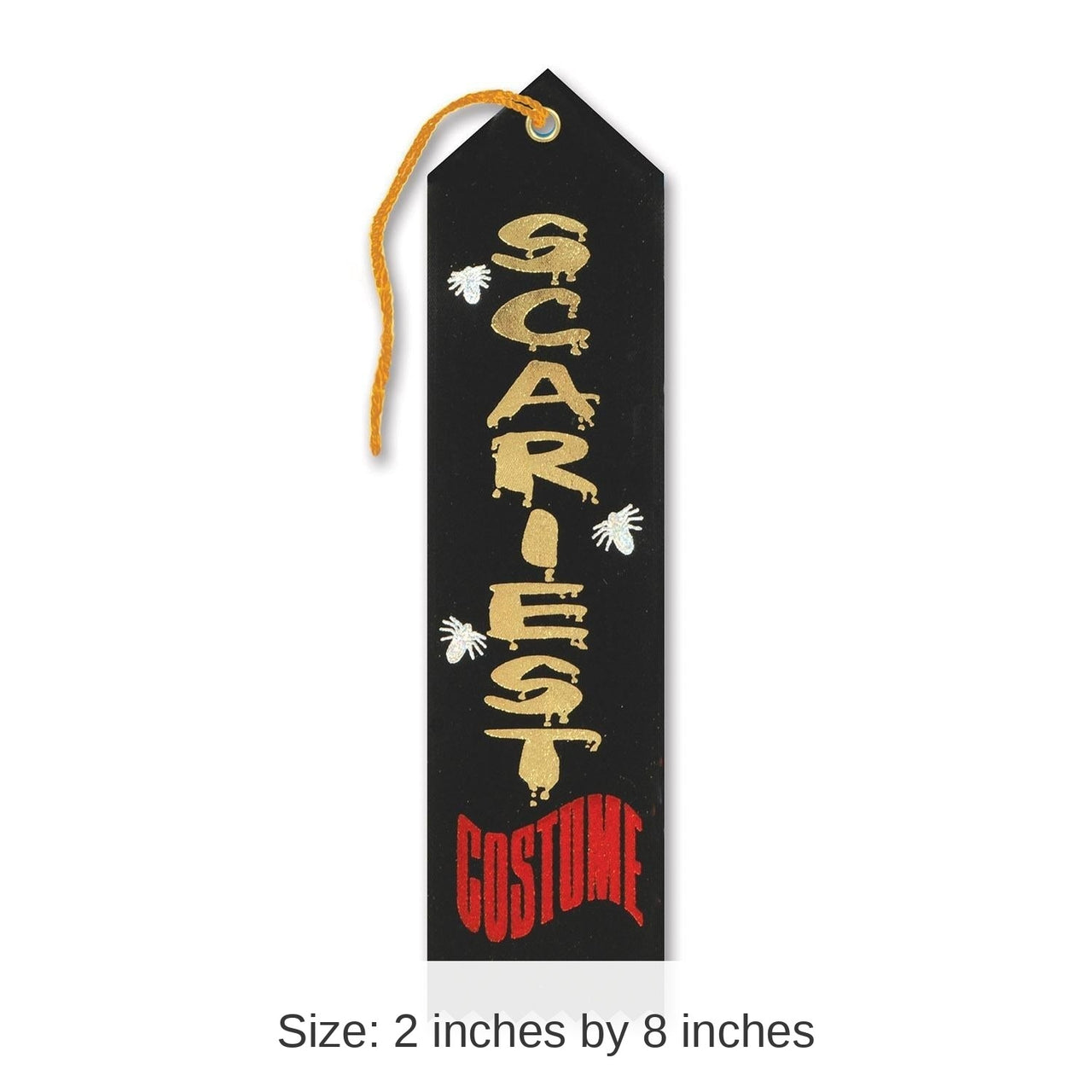 6 Pack Bulk Halloween Scariest Costume Award Ribbon