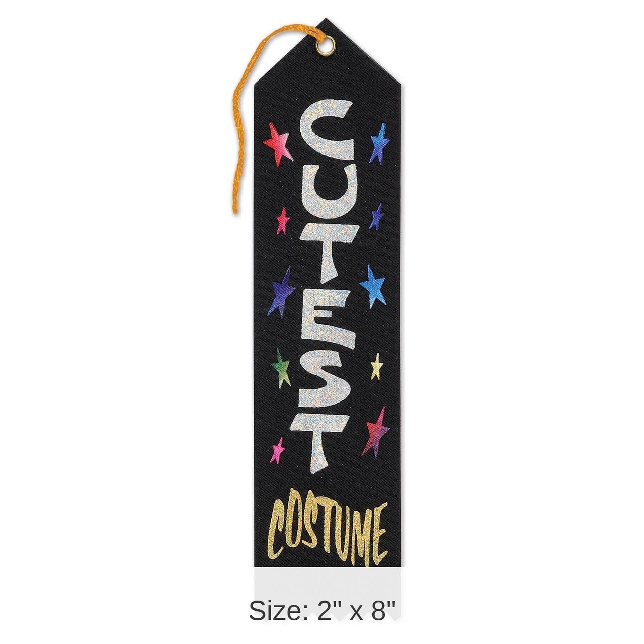 6 Pack Bulk Halloween Cutest Costume Award Ribbon