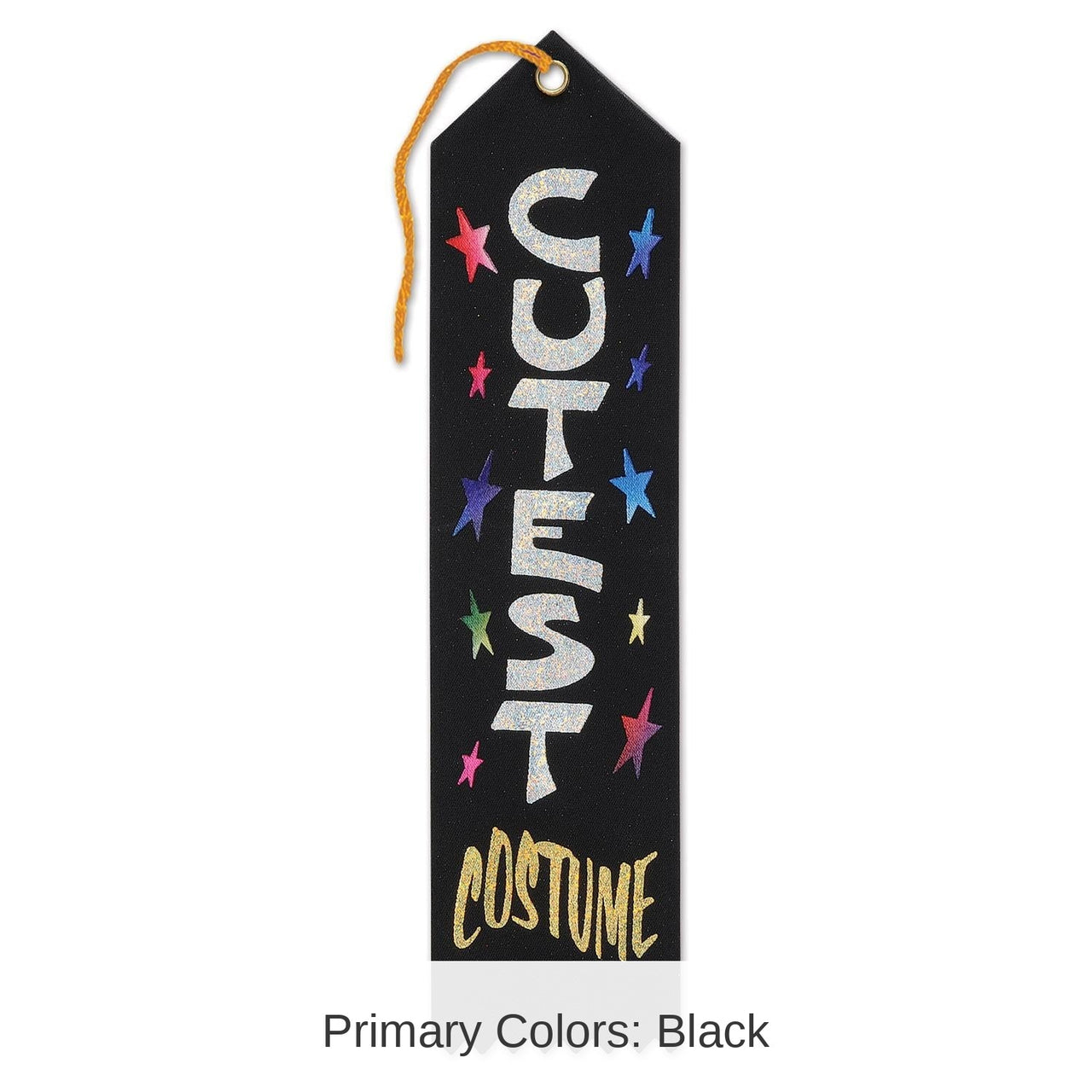 6 Pack Bulk Halloween Cutest Costume Award Ribbon