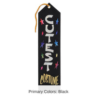 6 Pack Bulk Halloween Cutest Costume Award Ribbon