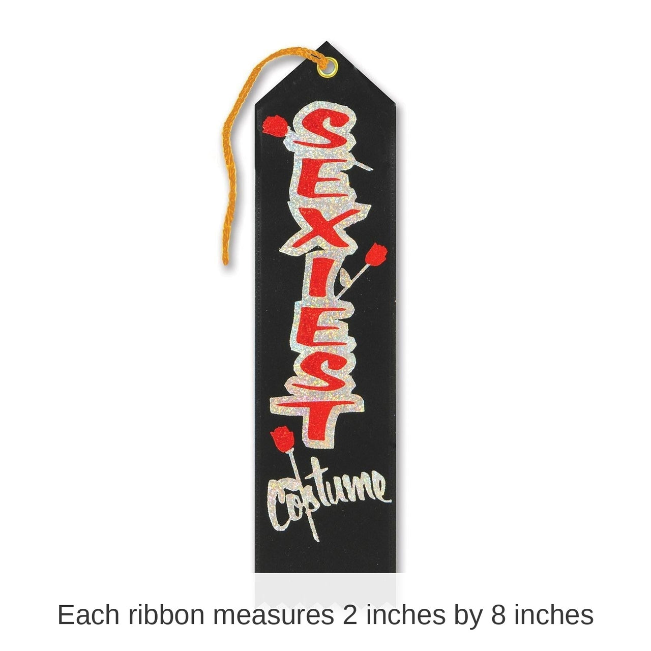 6 Pack Bulk Halloween Sexiest Costume Award Ribbon