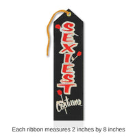 6 Pack Bulk Halloween Sexiest Costume Award Ribbon