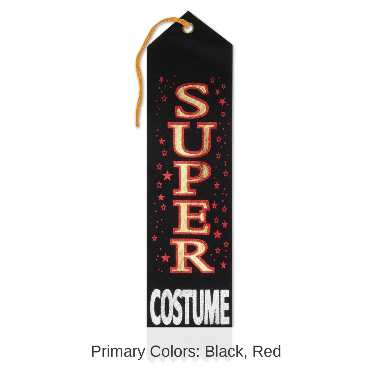 6 Pack Bulk Halloween Super Costume Award Ribbon