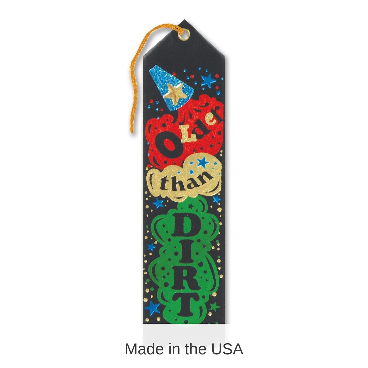 6 Pack Bulk Older Than Dirt Jeweled Ribbon