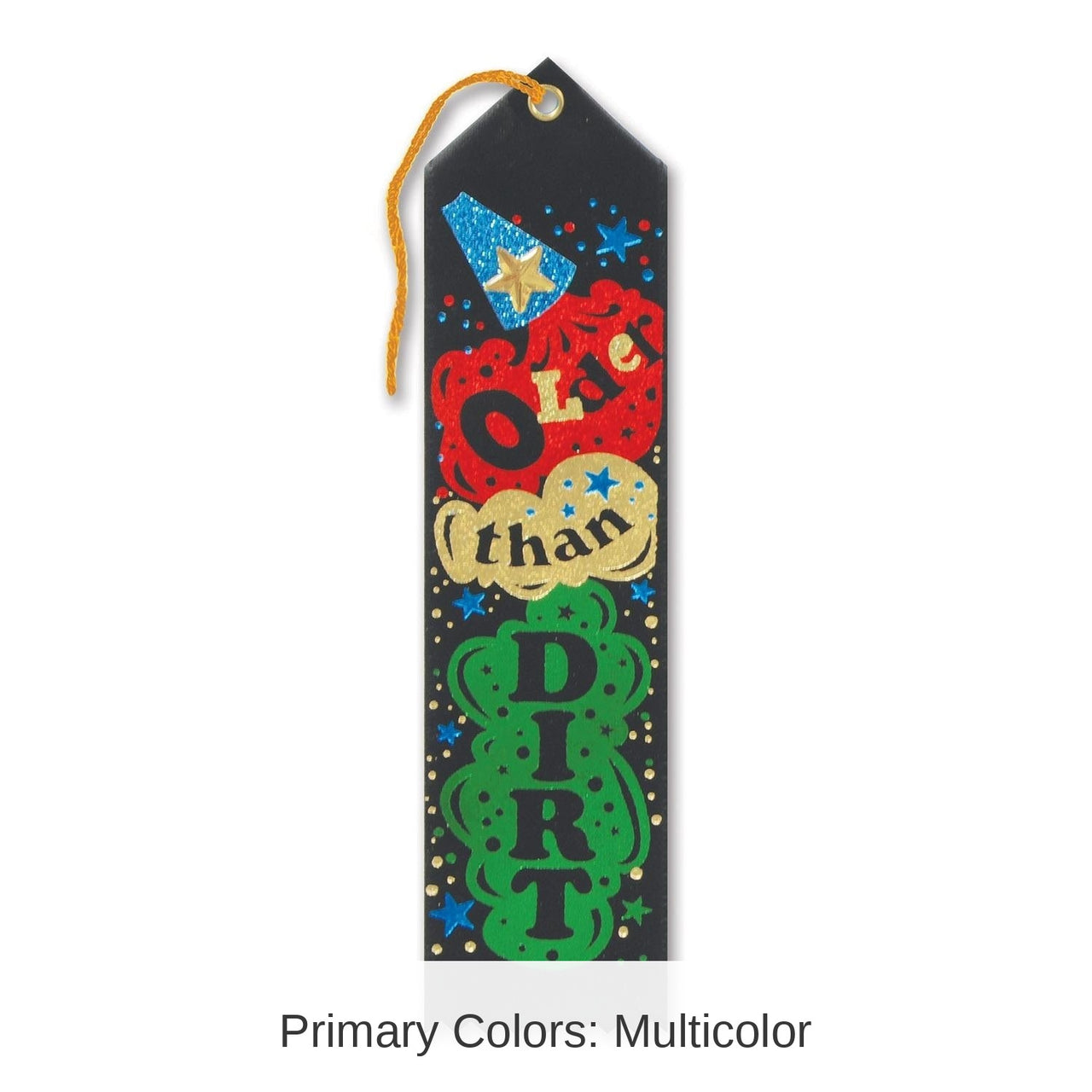 6 Pack Bulk Older Than Dirt Jeweled Ribbon