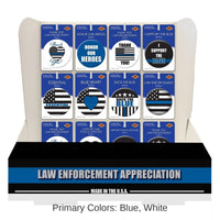 108 Piece Bulk Law Enforcement Counter Display