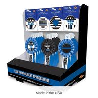 54 Piece Bulk 54 Piece Law Enforcement Counter Display