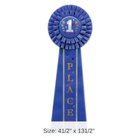3 Pack Bulk 1st Place Deluxe Rosette