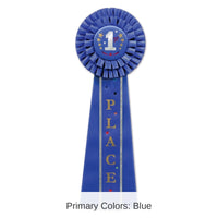 3 Pack Bulk 1st Place Deluxe Rosette