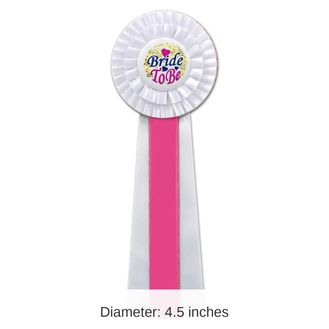 3 Pack Bulk Bride To Be Deluxe Rosette