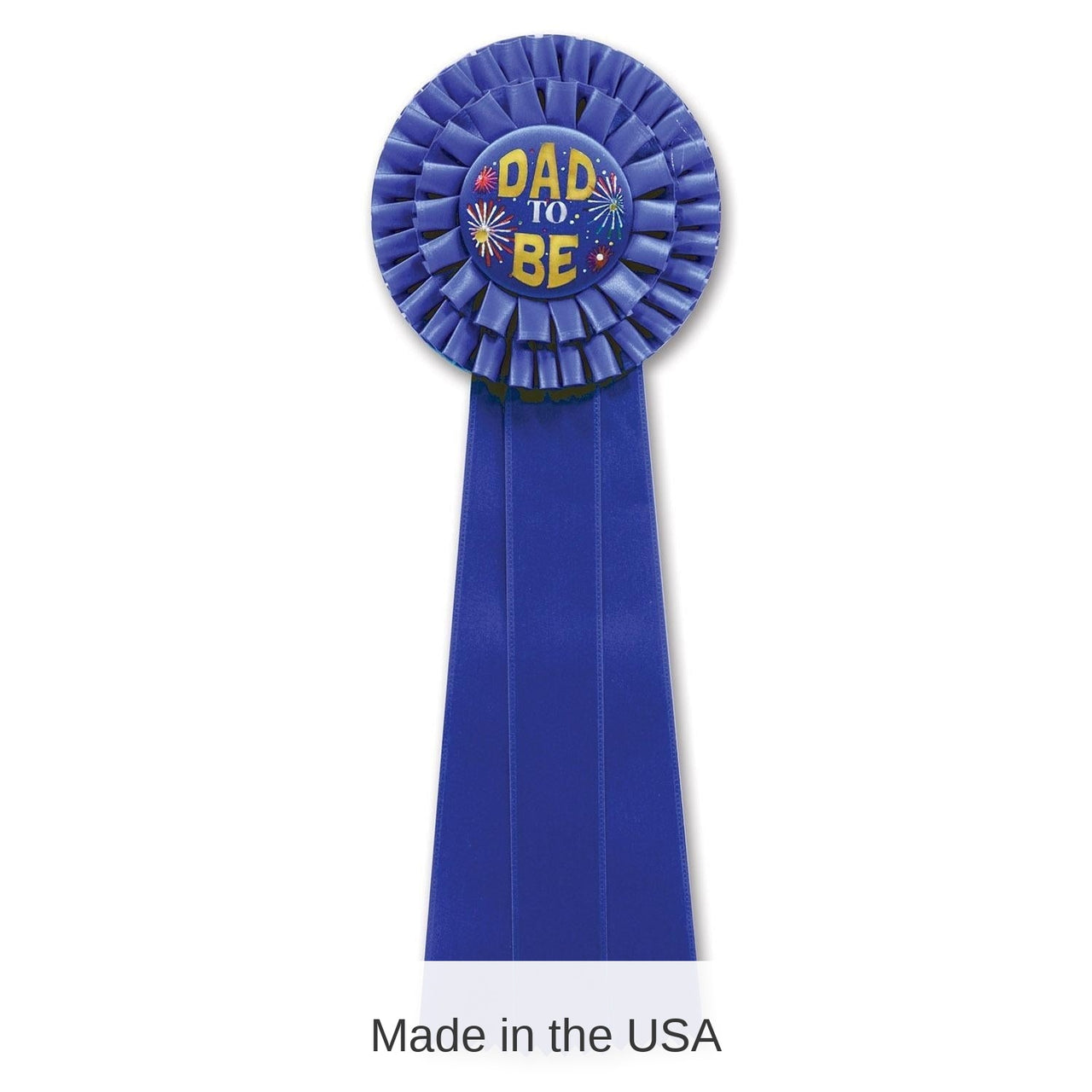 3 Pack Bulk Dad To Be Deluxe Rosette