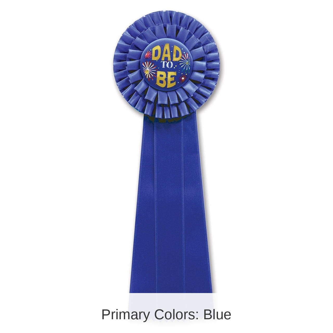 3 Pack Bulk Dad To Be Deluxe Rosette