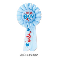 6 Pack Bulk It's A Boy Rosette