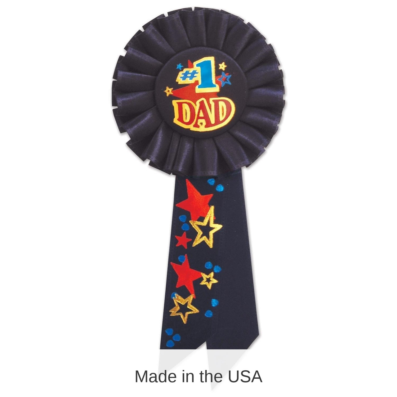 6 Pack Bulk Father's Day #1 Dad Rosette