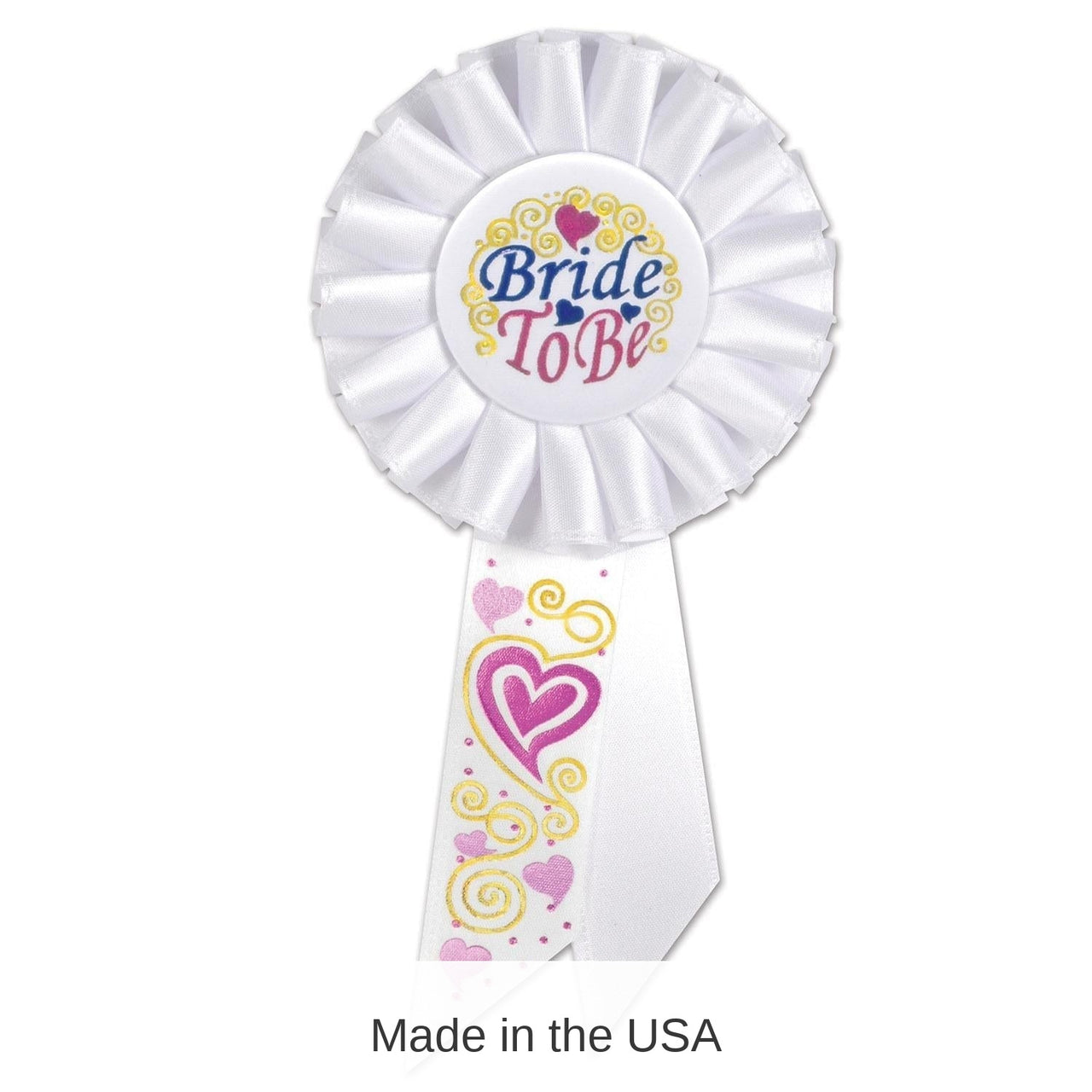 6 Pack Bulk Bride To Be Rosette