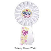 6 Pack Bulk Bride To Be Rosette
