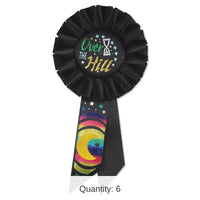 6 Pack Bulk Over The Hill Birthday Rosette