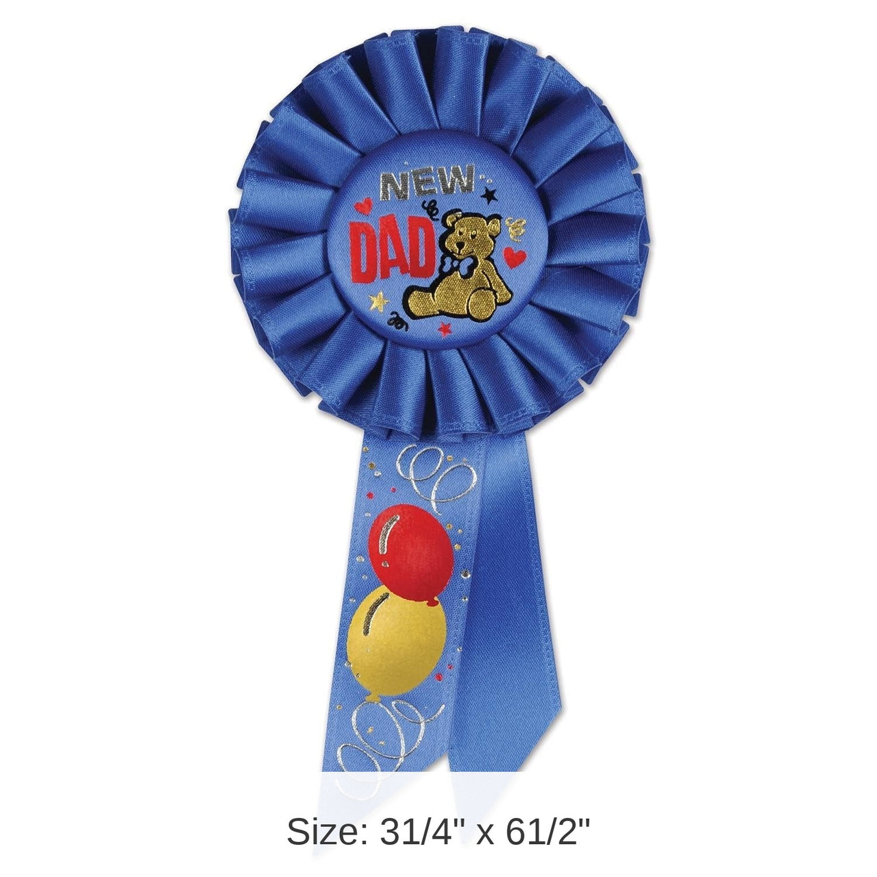 6 Pack Bulk New Dad Rosette