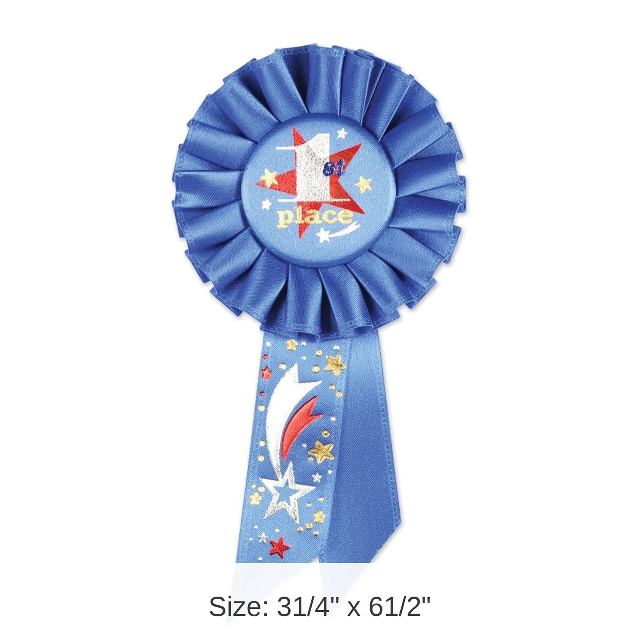 6 Pack Bulk 1st Place Rosette