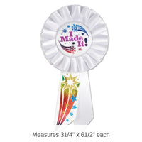 6 Pack Bulk I Made It! Graduation Rosette