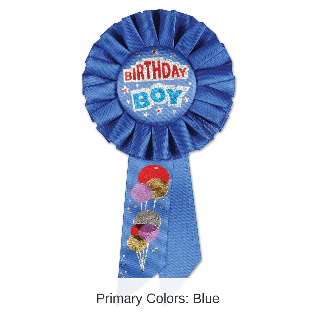 6 Pack Bulk Birthday Boy Rosette