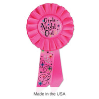 6 Pack Bulk Bachelorette Party Girls' Night Out Rosette