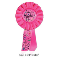 6 Pack Bulk Bachelorette Party Girls' Night Out Rosette