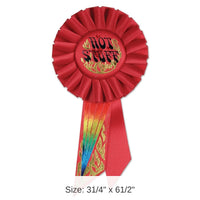 6 Pack Bulk Bachelorette Party Hot Stuff Rosette