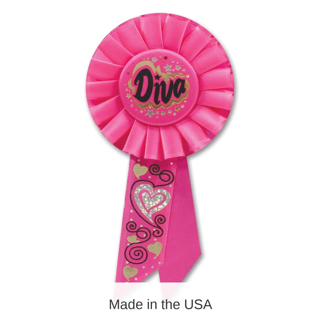 6 Pack Bulk Diva Rosette