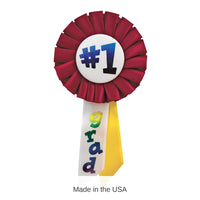 6 Pack Bulk #1 Grad Graduation Rosette