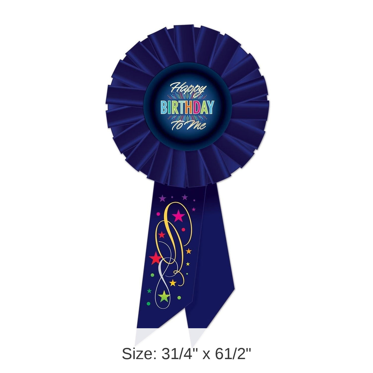 6 Pack Bulk Happy Birthday To Me Rosette