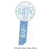 6 Pack Bulk Welcome Baby Boy! Rosette