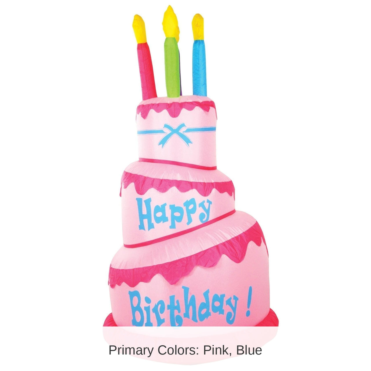 Jumbo Happy Birthday Party Cake Inflatable Decoration