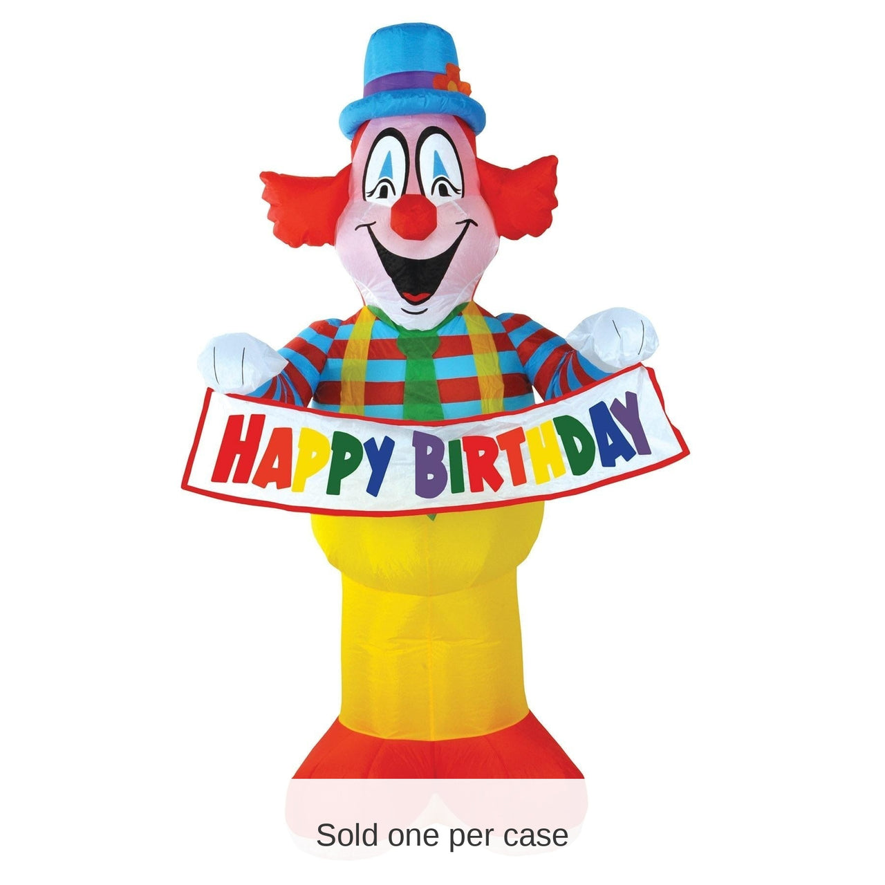 Jumbo Happy Birthday Party Clown Inflatable Decoration