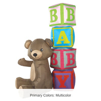Jumbo Bears & Blocks Inflatable Decoration